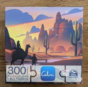 Spin Master Calm App Desert Escape 300 pc. Mindful Puzzle